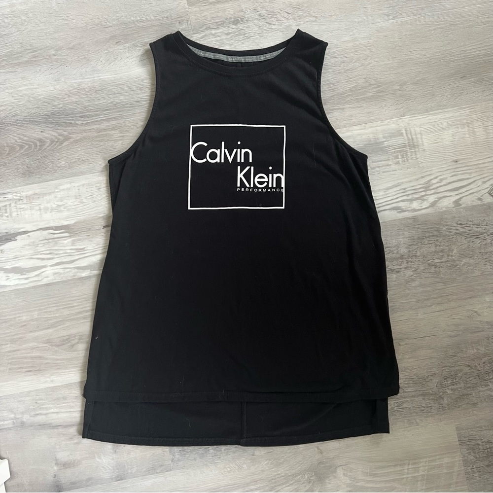 Calvin Klein Performance Split Hem Tank - image 1